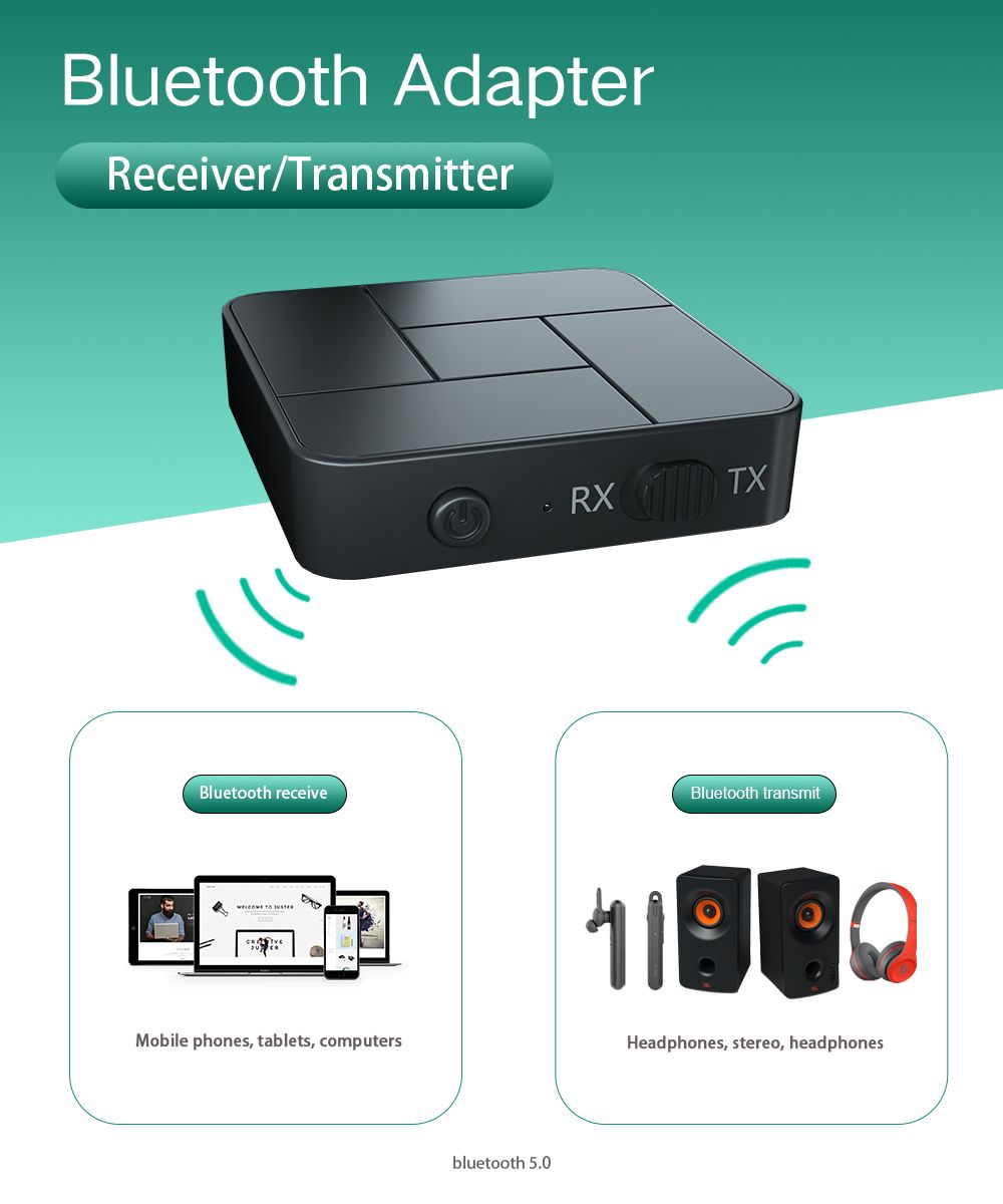 Bakeey-bluetooth-Receiver-Transmitter-BT-50-Audio-35mm-AUX-Jack-USB-Dongle-Wireless-Adapters-Handsfr-1756811