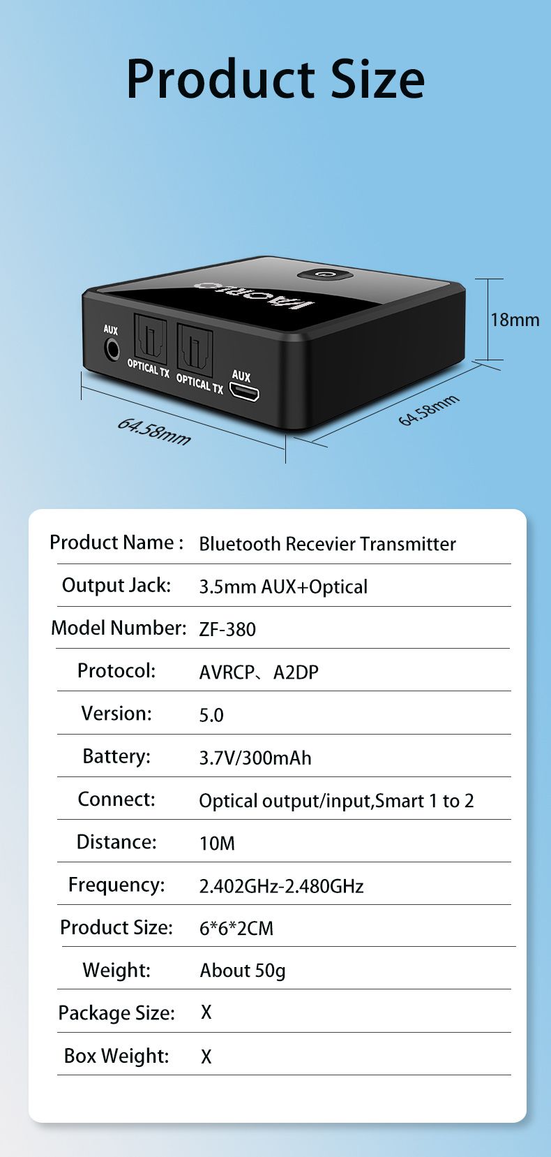 Bakeey-bluetooth-V50-Audio-Transmitter-Receiver-35mm-Aux-Optical-Wireless-Audio-Adapter-For-TV-PC-Sp-1766238