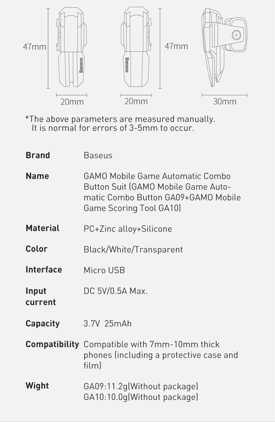 Baseus-GAMO-4-Speed-Adjustable-Automatic-Combo-Button-Suit-Moible-Phone-Shooting-Fire-Button-Aim-L1--1766436