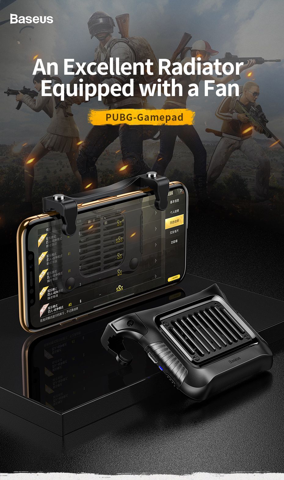 Baseus-Mobile-Phone-Gamdpad-Joystick-Game-Controller-With-Heat-Dissipation-Fan-For-Mobile-phone-PUG-1386186