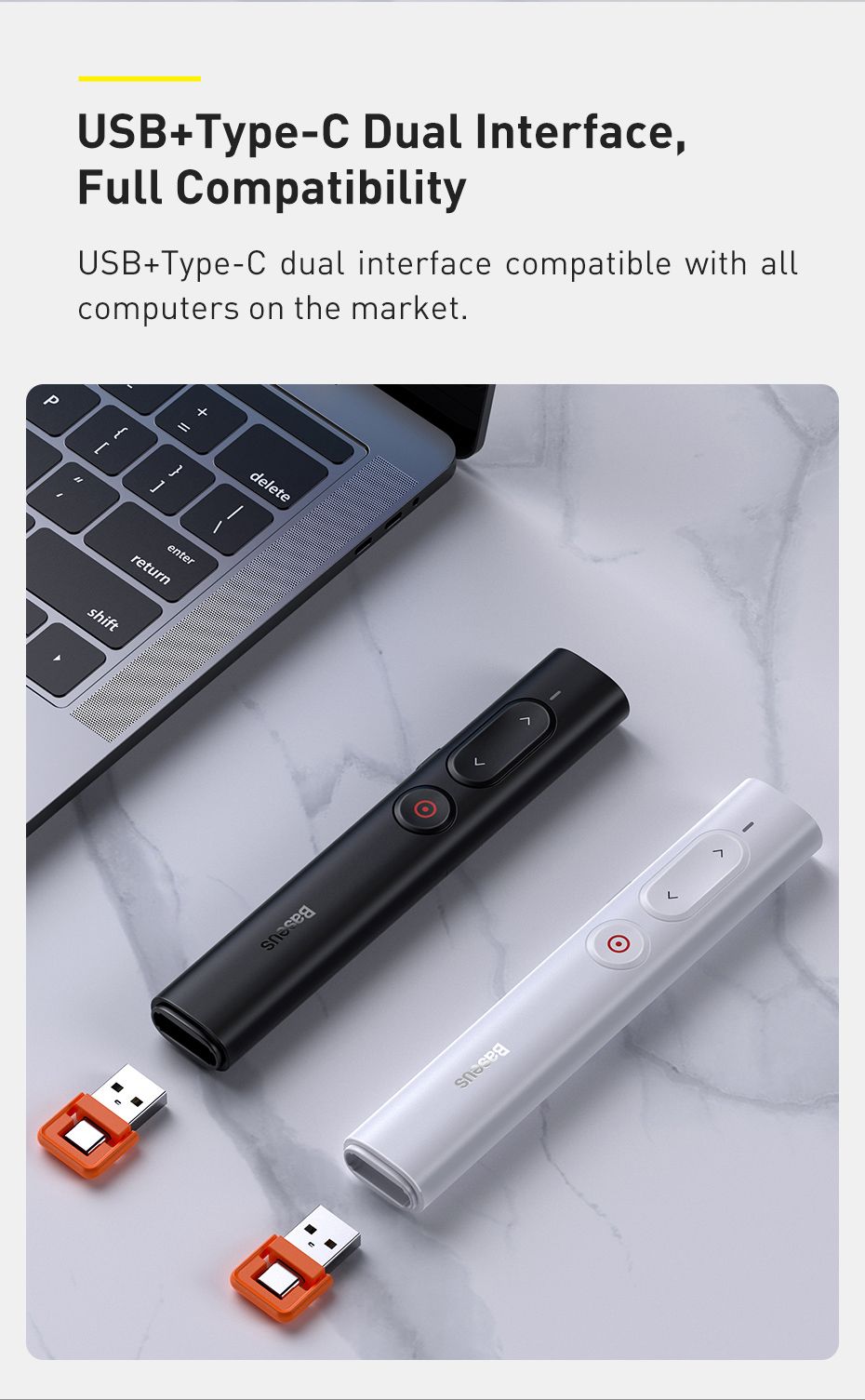 Baseus-Orange-Dot-Wireless-Presenter-with-Remote-Control-Red-Light-Electronic-Point-Multimedia-Flip--1744722