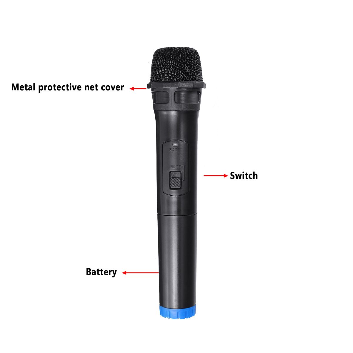 DC-12V-UHF-2-Channel-Dual-Wireless-Handheld-Microphone-Speaker-Mics-w-Receiver-1679241