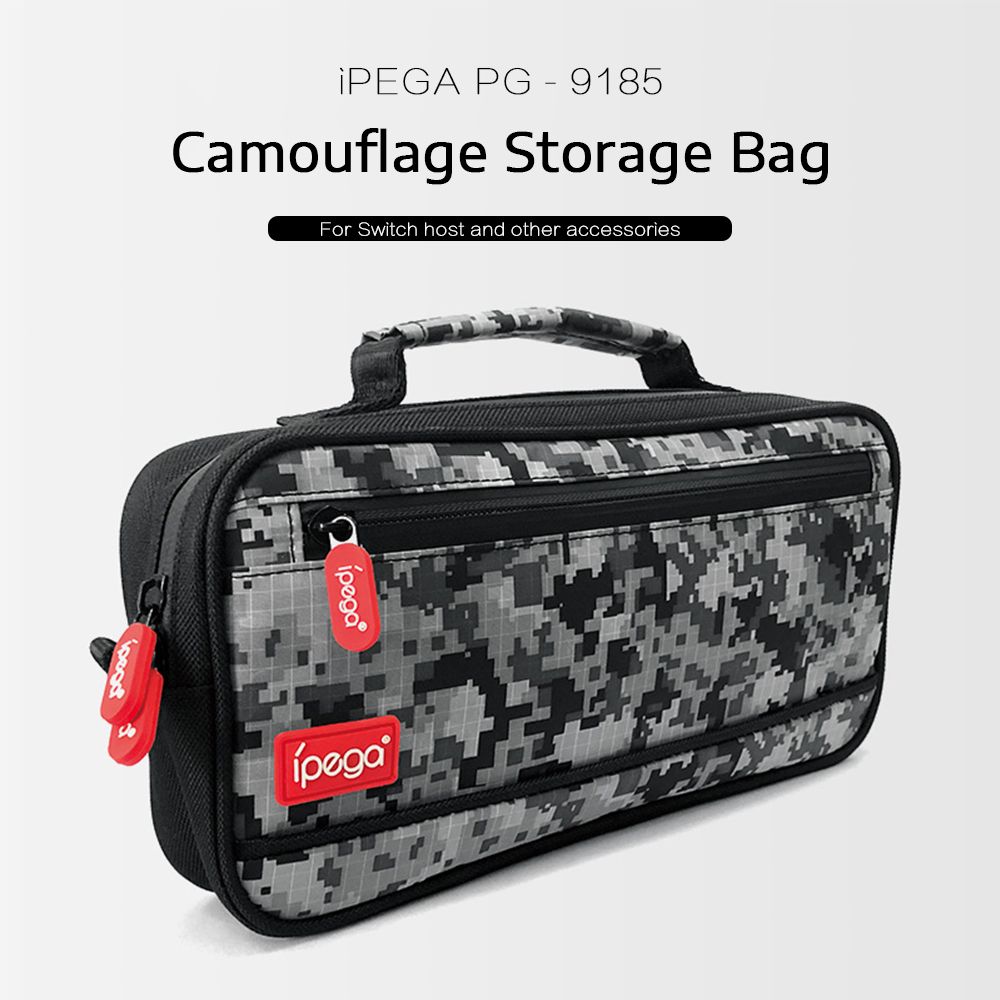 IPEGA-PG-9185-Camouflage-Storage-Bag-Game-Accessories-Organizer-For-Switch-Lite-1565001