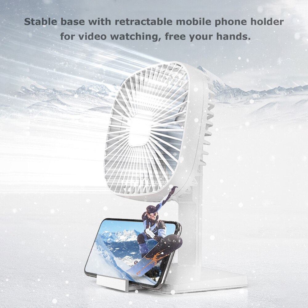 Ilife-2000mAh-Portable-Mini-Adjustable-Speeds-Silent-USB-Rechargable-Desktop-Fan-with-Phone-Holder-S-1660366