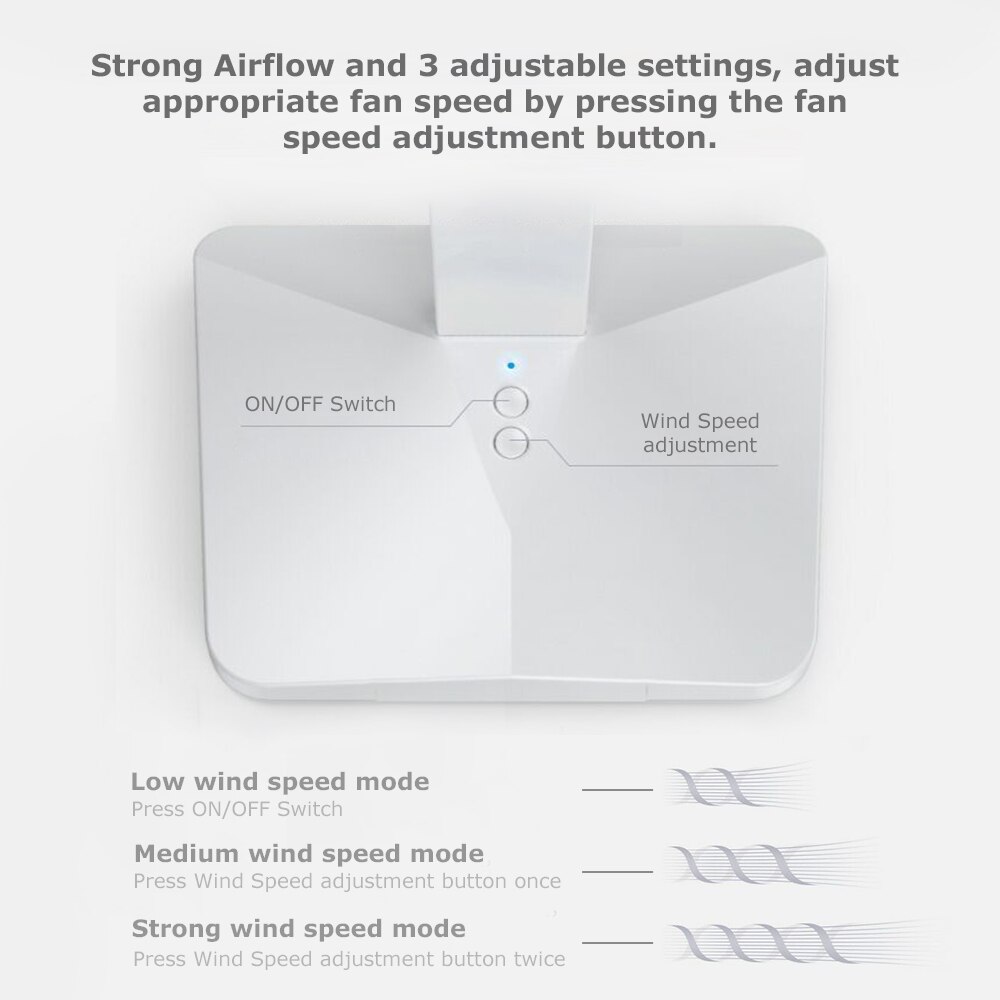 Ilife-2000mAh-Portable-Mini-Adjustable-Speeds-Silent-USB-Rechargable-Desktop-Fan-with-Phone-Holder-S-1660366