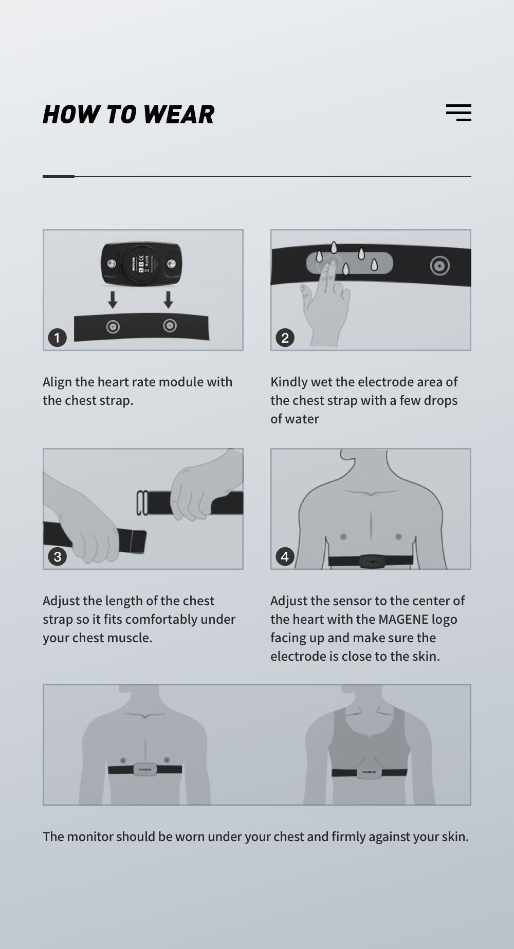 Magene-Mover-H64-Dual-Mode-ANT--Bluetooth-40-Heart-Rate-Sensor-With-Chest-Strap-Computer-Bike-Wahoo--1682570