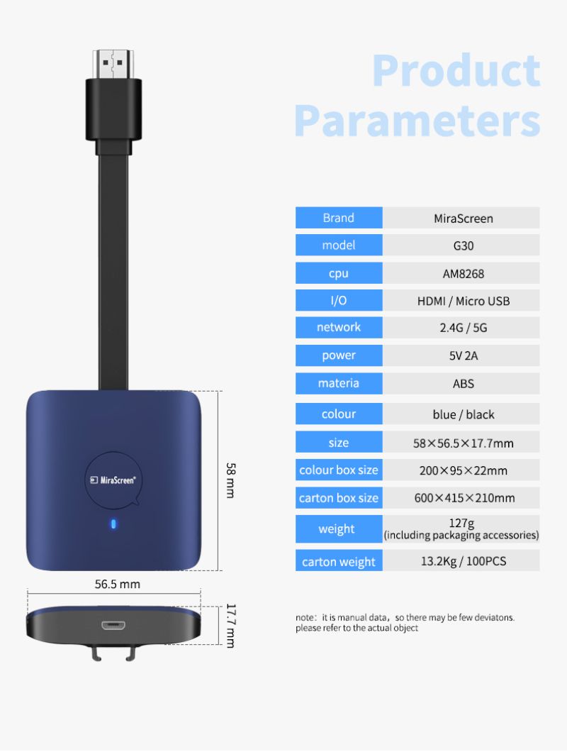 MiraScreen-G30-Same-Screen-Device-24G-1080P-4K-Wireless-Wifi-HDMI-Dongle-TV-Stick-Screen-Projector-R-1764438