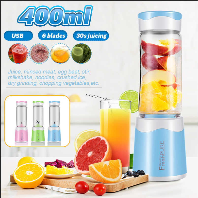 Multi-function-6-Blades-400mL-USB-Electric-Fruit-Juicer-Smoothie-Maker-Blender-Juice-Bottle-Cup-Mach-1568047