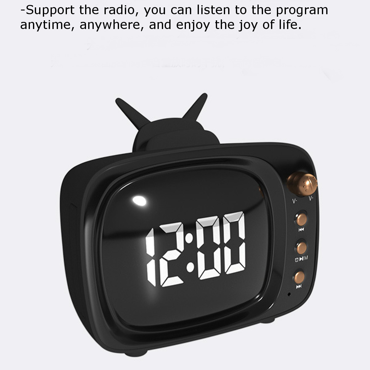 Portable-Retro-Speaker-TV-Design-Mobile-Phone-Holder-Stand-bluetooth-Alarm-Clock-1632092