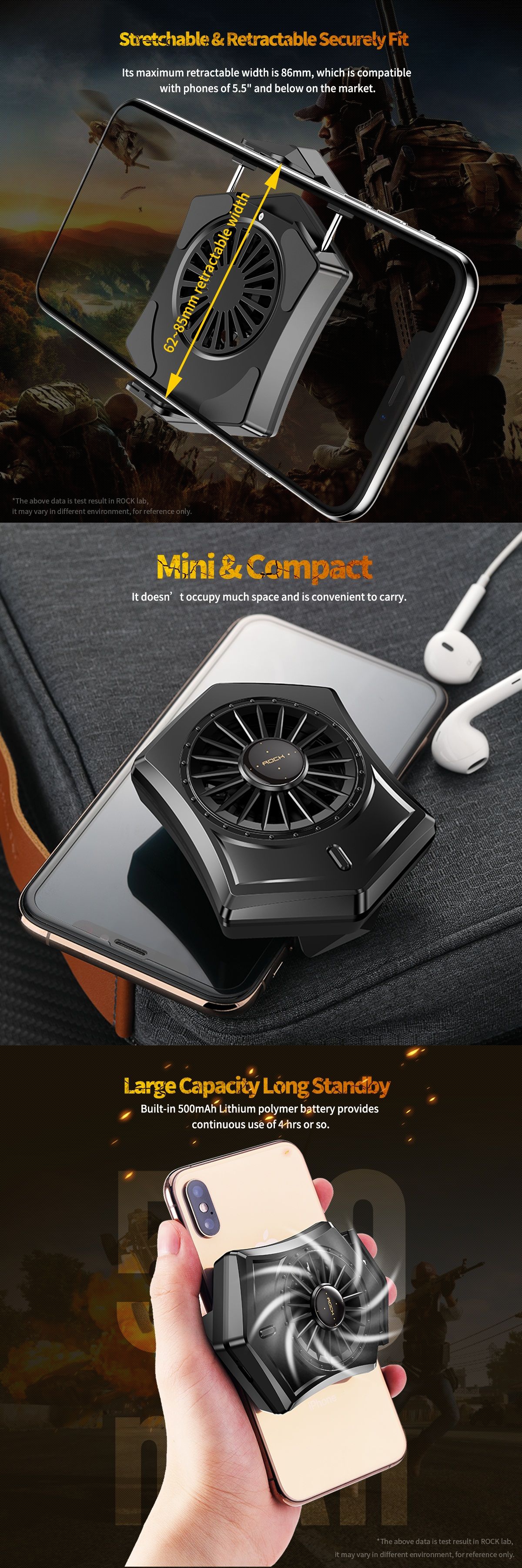 ROCK-Silent-Retractable-Mini-Cooling-Fan-For-iPhone-X-XS-HUAWEI-P30-S10-1548049