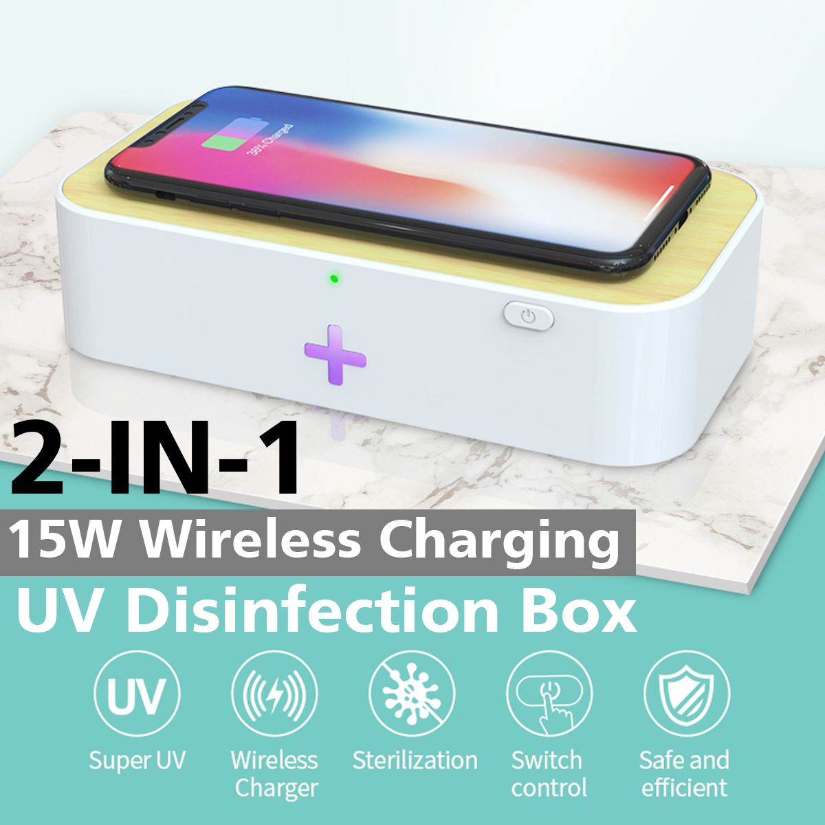 UV-Ultraviolet-Phone-Sterilizer-Box--15W-Wireless-Charger-Disinfection-Coating-Machine-Watch-Jewelry-1665152