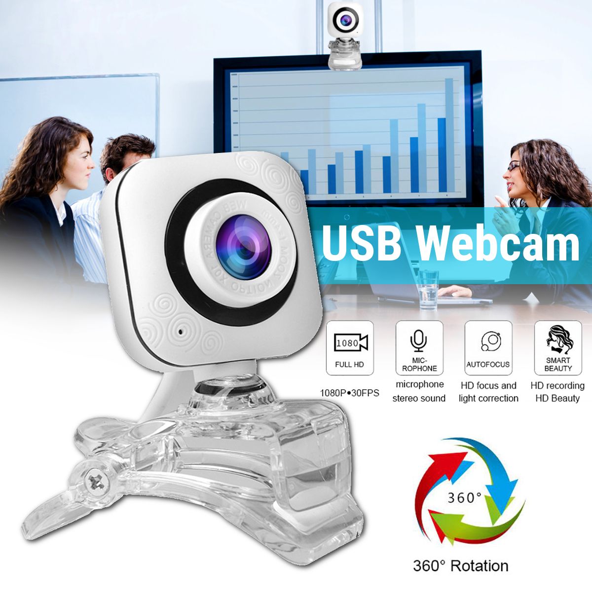V4-360deg-Rotation-HD-Free-Drive-USB-Webcam-AF-Autofocus-Conference-Live-Computer-Camera-Built-in-No-1664991