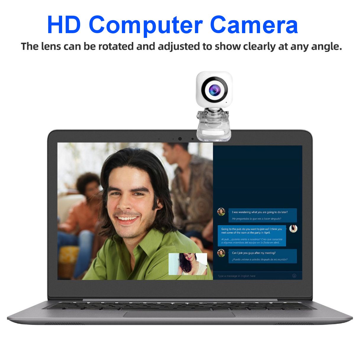 V4-360deg-Rotation-HD-Free-Drive-USB-Webcam-AF-Autofocus-Conference-Live-Computer-Camera-Built-in-No-1664991