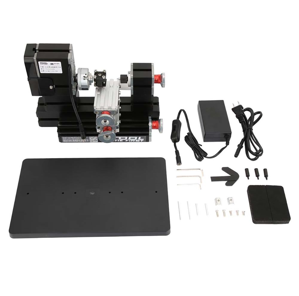 12V-DC-5A-60W-Multi-purpose-Mini-Wood-Lathe-Metal-Rotating-Lathe-Machine-1707637