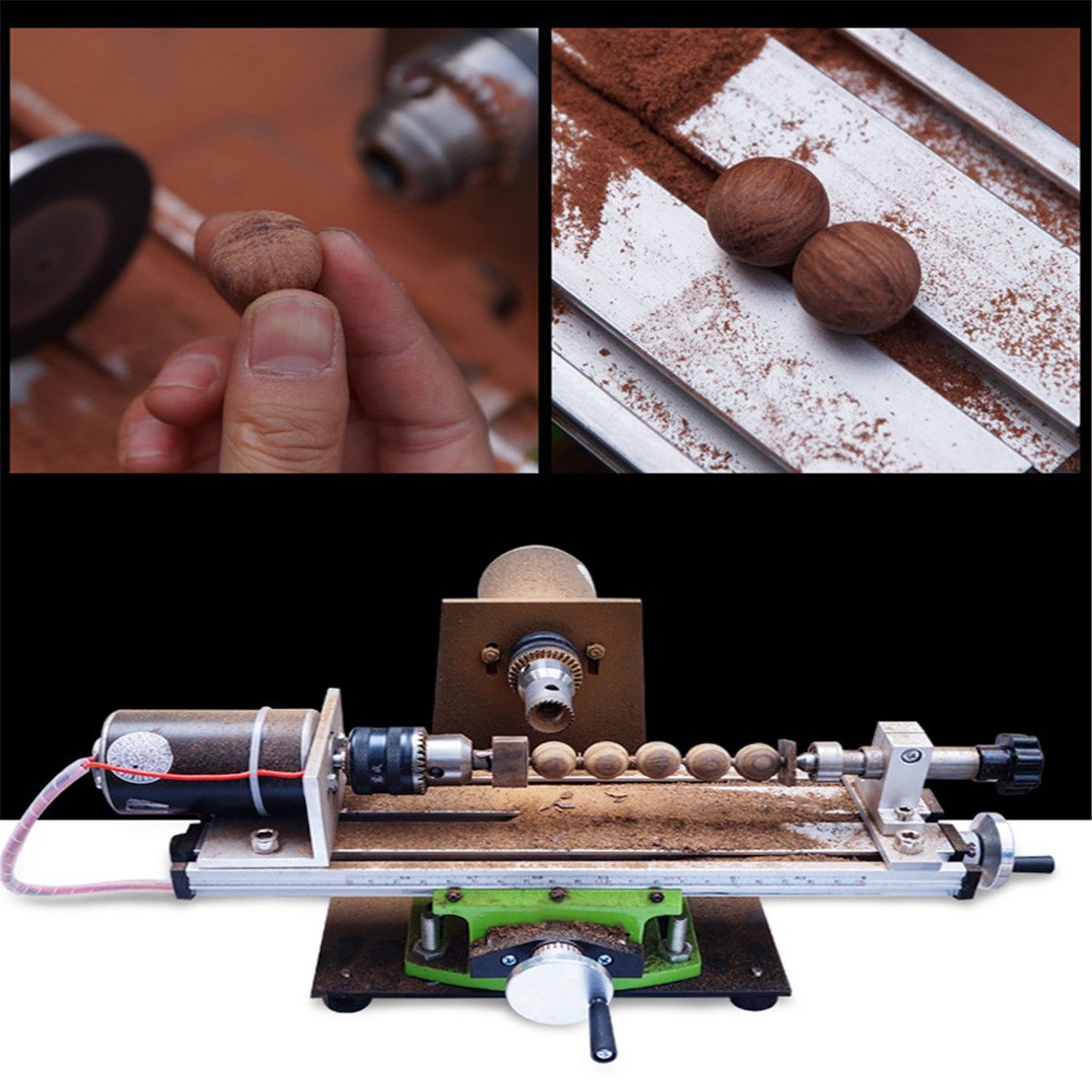 DIY-MINI-Wood-Beads-Lathe-Machine-Dual-Working-Drill-Sliding-Compound-Router-Table-1522707