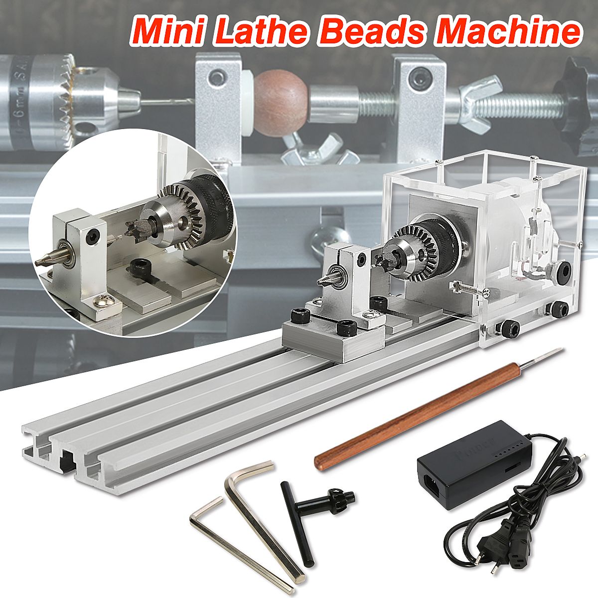 Raitooltrade-80W-DC-24V-Mini-Lathe-Beads-Machine-Woodworking-DIY-Lathe-Standard-Set-1122959