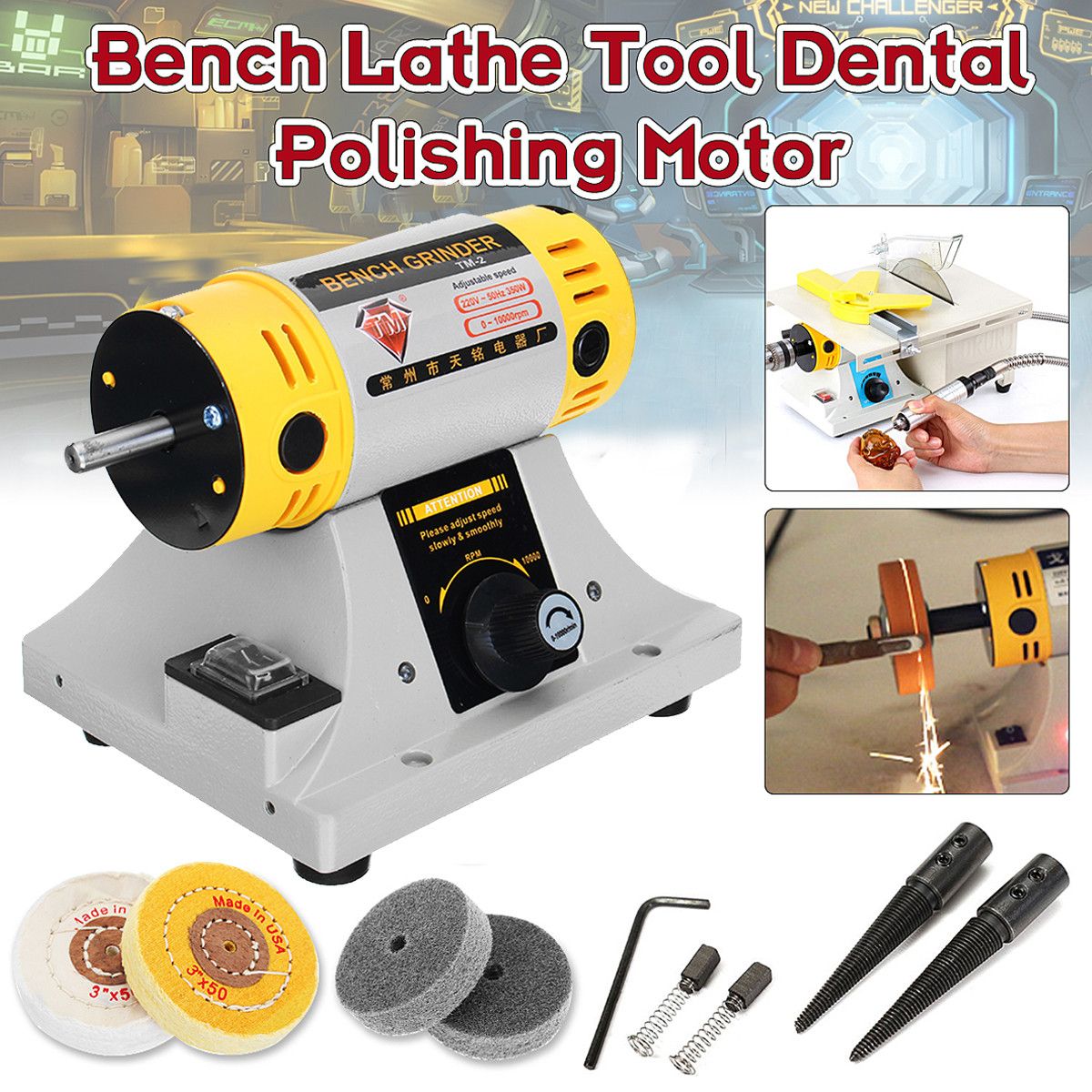 USEU-350W-Adjustable-Speed-Mini-Polishing-Machine-For-Dental-Jewelry-Motor-Lathe-Bench-Grinder-Kit-1347518