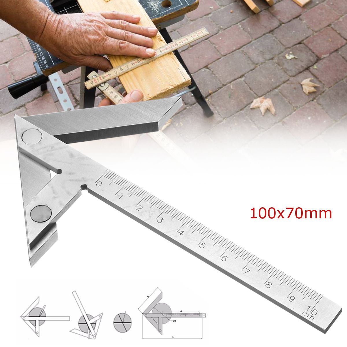 100x70mm-Centering-Square-Gaging-Center-Round-Gauge-Bar-Marking-Center-Finder-1392915