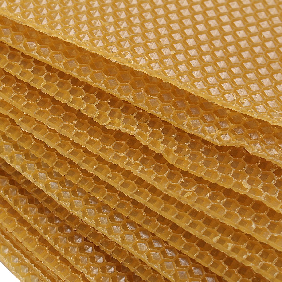 10Pcs-Honeycomb-Wax-Frame-Beekeeping-Foundation-Honey-Hive-Equipment-Tool-1395061