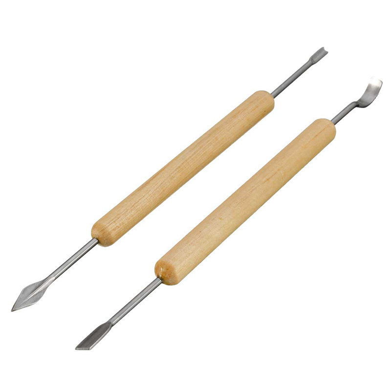 11Pcs-Clay-Sculpting-Set-Wax-Carving-Pottery-Tools-Shapers-Polymer-Modeling-Wood-Handle-Set-1038673