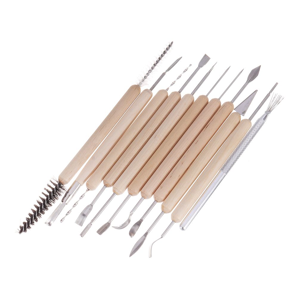 11Pcs-Clay-Sculpting-Tool-Kit-Sculpt-Smoothing-Wax-Carving-Pottery-Ceramic-Tools-Polymer-Shapers-Mod-1588046