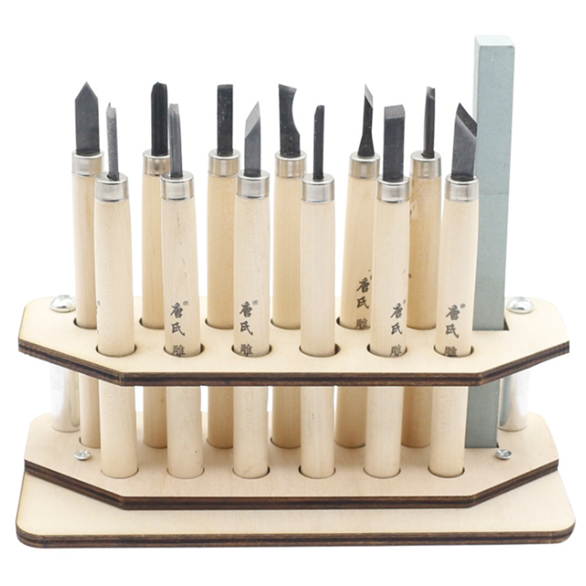 12Pcs-Wood-Carving-Tool-Set-Chisels-Cutter-Woodcut-Woodworking-Arts-Craft-Kit-1504134