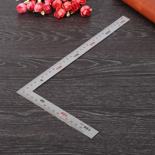 150-x-300mm-Metric-Square-Ruler-Stainless-Steel-90-Degree-Angle-Corner-Ruler-1139697