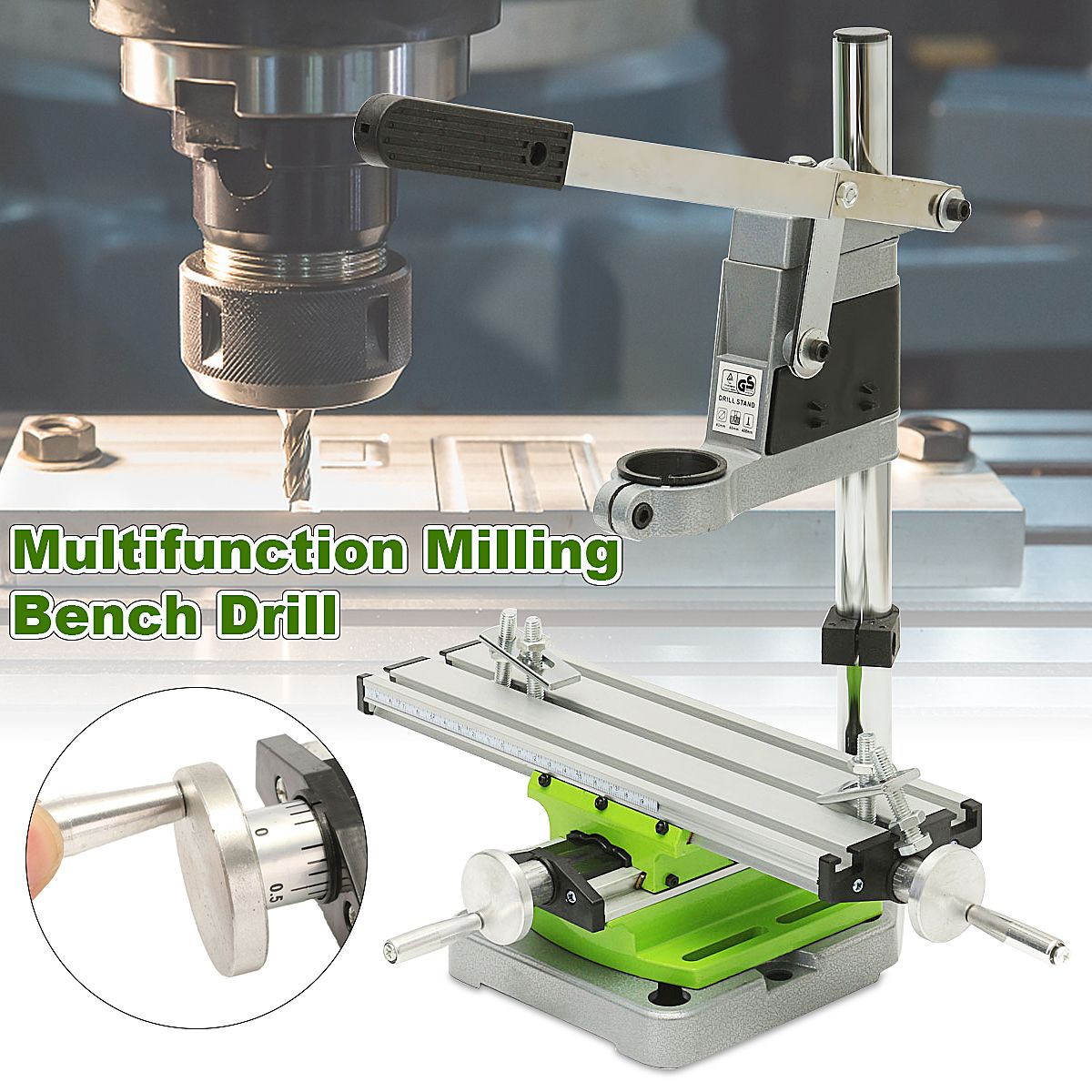 2-Axis-Milling-Compound-Working-Table-Cross-Sliding-Bench-Drill-Vises-Fixture-DIY-1185581