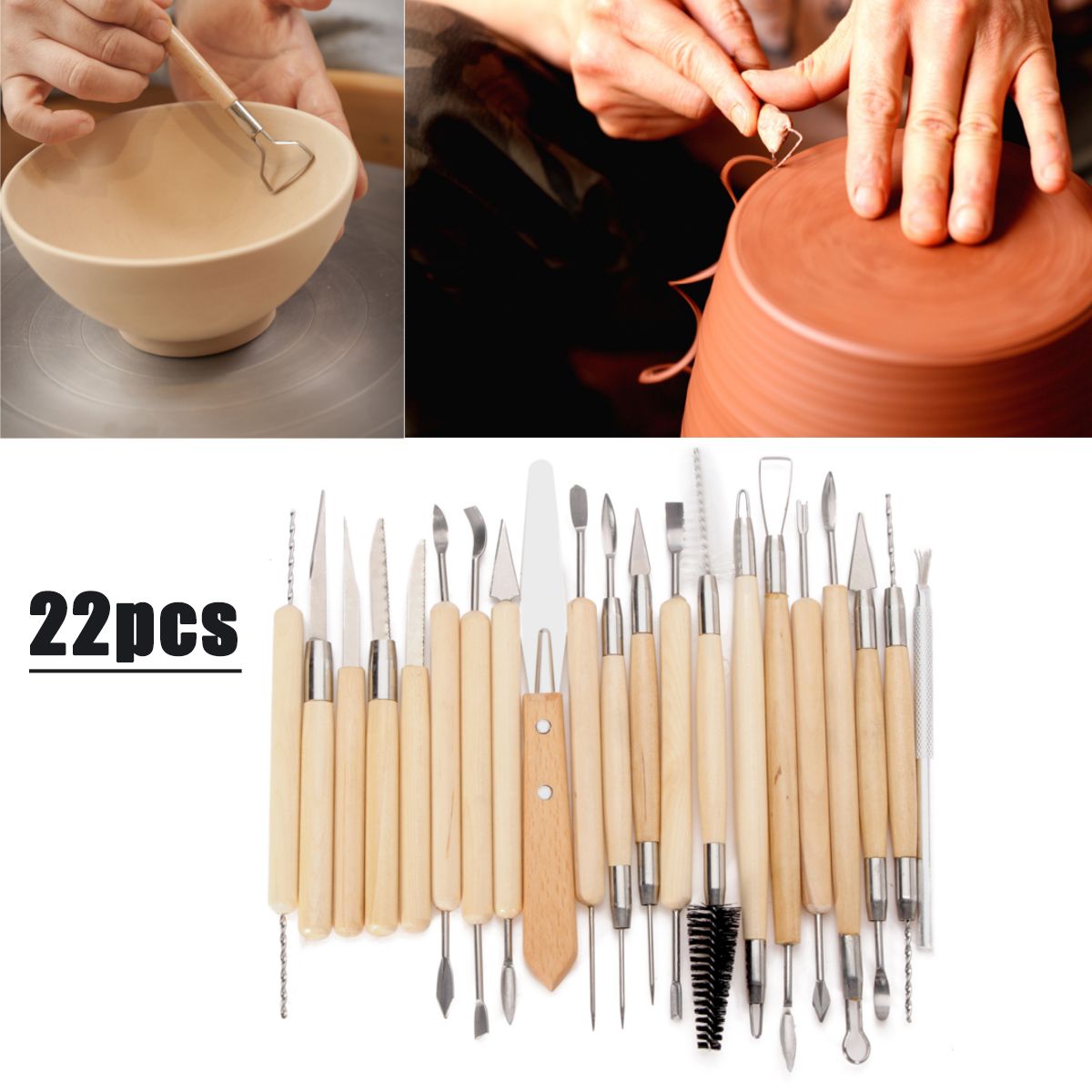 22pcs-Clay-Ceramics-Carving-Set-Candle-Pottery-Tool-Sculpting-Making-Modelling-1253046