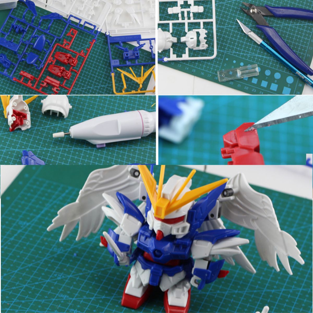 25Pcs-Gundam-Modeler-Basic-Tools-Set-Craft-Hobby-Car-Building-Model-Grinding-For-GUNDAM-1627902