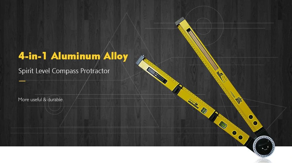 3-in-1-Aluminum-Alloy-Spirit-Level-Compass-Protractor-Measuring-Tool-1388956