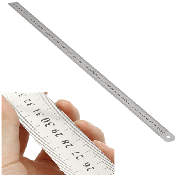 50CM-Stainless-Steel-Double-Side-Scale-Straight-Ruler-Measure-Tool-1092135