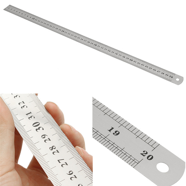 50CM-Stainless-Steel-Double-Side-Scale-Straight-Ruler-Measure-Tool-1092135