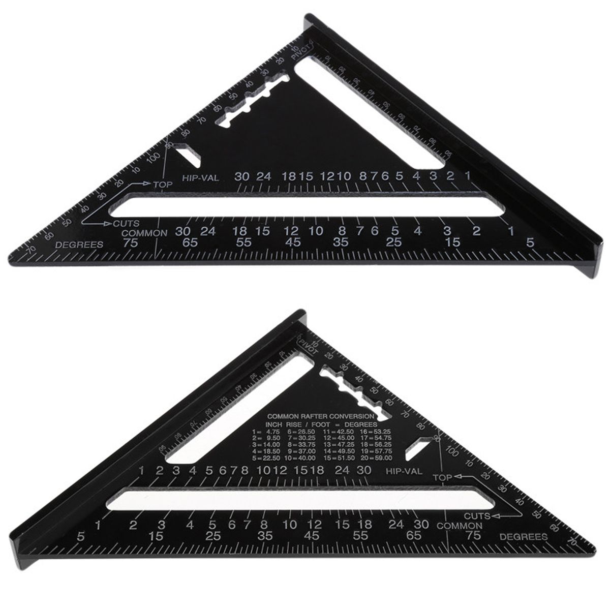 7-Inch-Aluminum-Triangle-Ruler-Speed-Square-Rafter-Angle-Miter-Protractor-Measuring-1512916