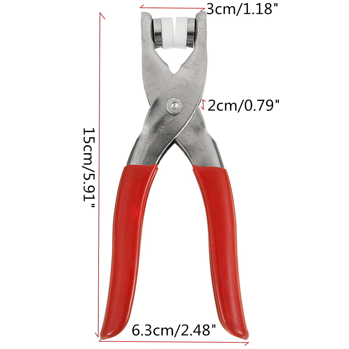 95mm-Prong-Ring-Press-Studs-Buttons-Fastener-Snap-Plier-Fixing-Tool-Craft-1093617