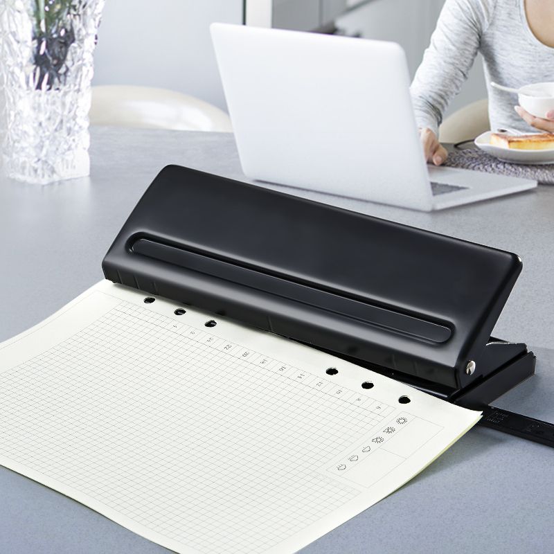 Adjustable-6-Holes-Punch-Loose-leaf-Diaries-Organizers-Paper-Punch-Staplers-1264919