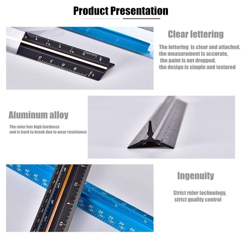Angle-Square-Triangle-Ruler-Roofing-Carpenter-Wood-Working-Tool-Aluminum-Alloy-1737031