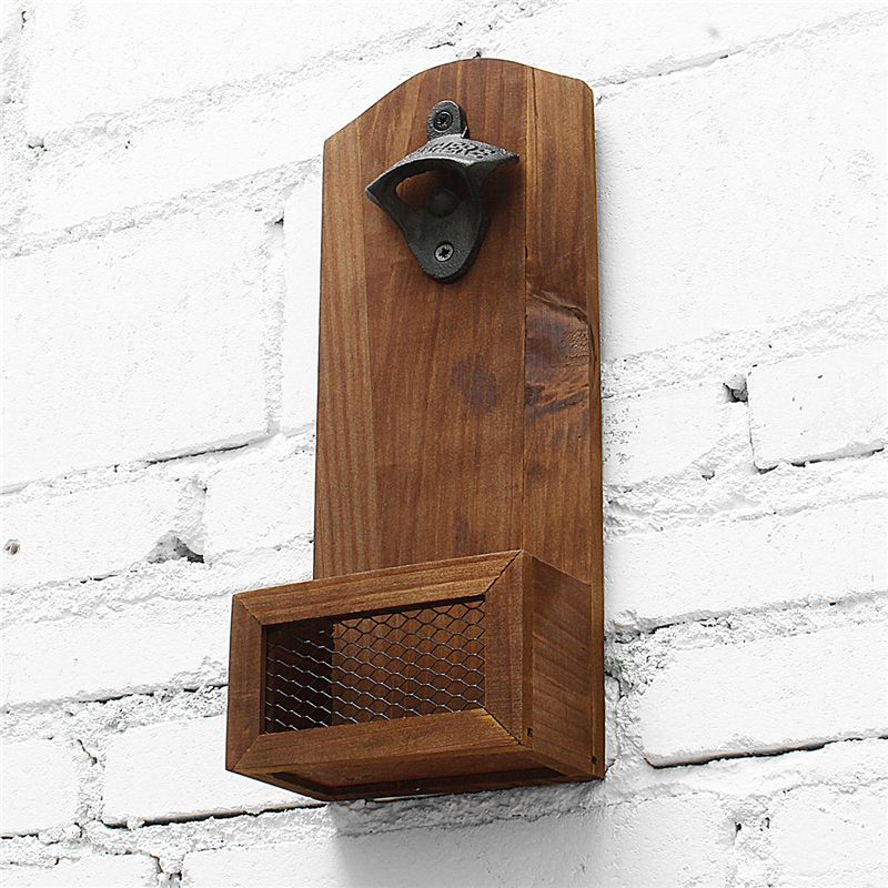 Beer-Bottle-Opener-Drink-Cap-Catcher-Wooden-Iron-Wall-Mounted-Rustic-Bar-Decoration-1368375