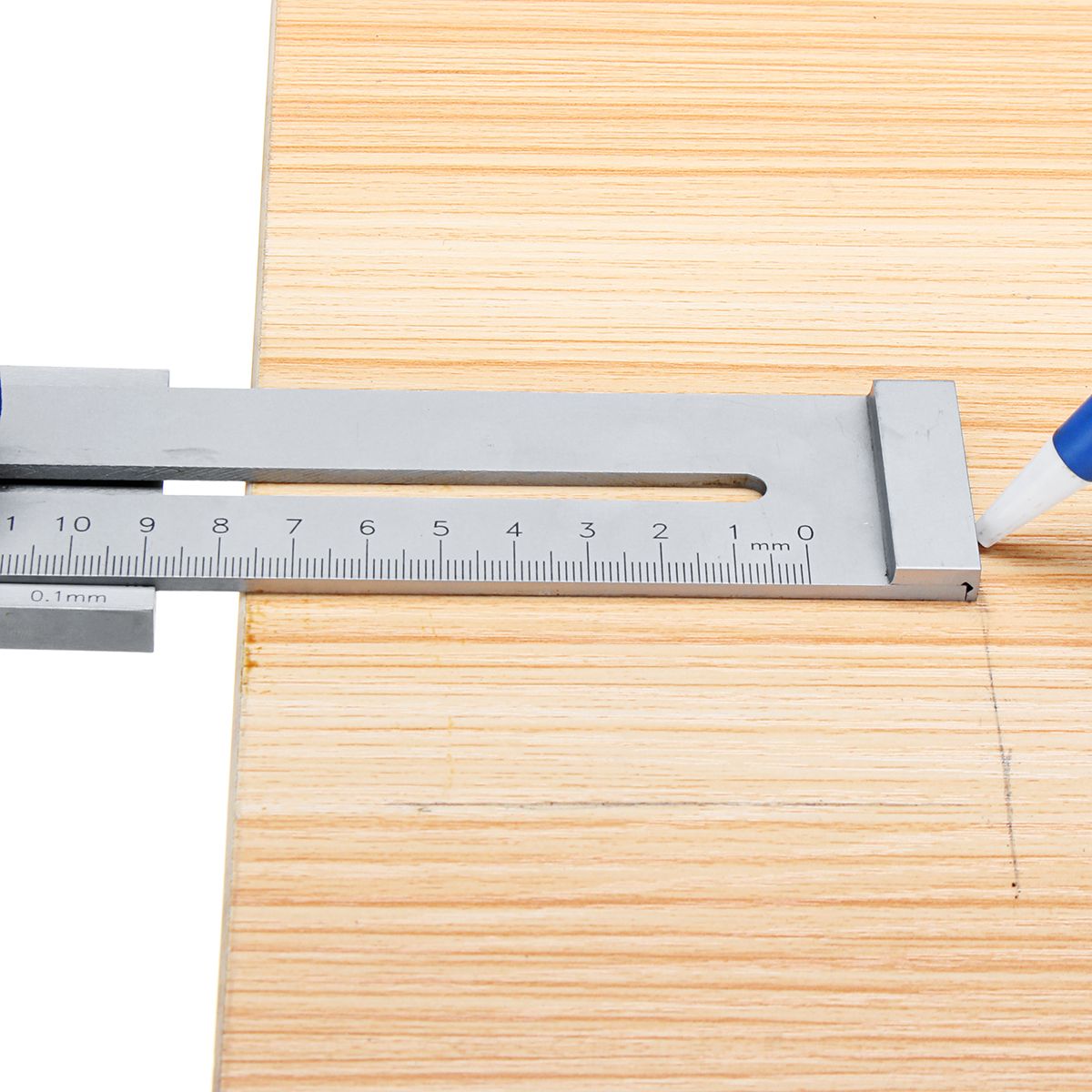 Carbon-Steel-01mm-Precision-Parallel-Ruler-Marker-Marking-Gauge-Line-Ruler-250mm-1332229