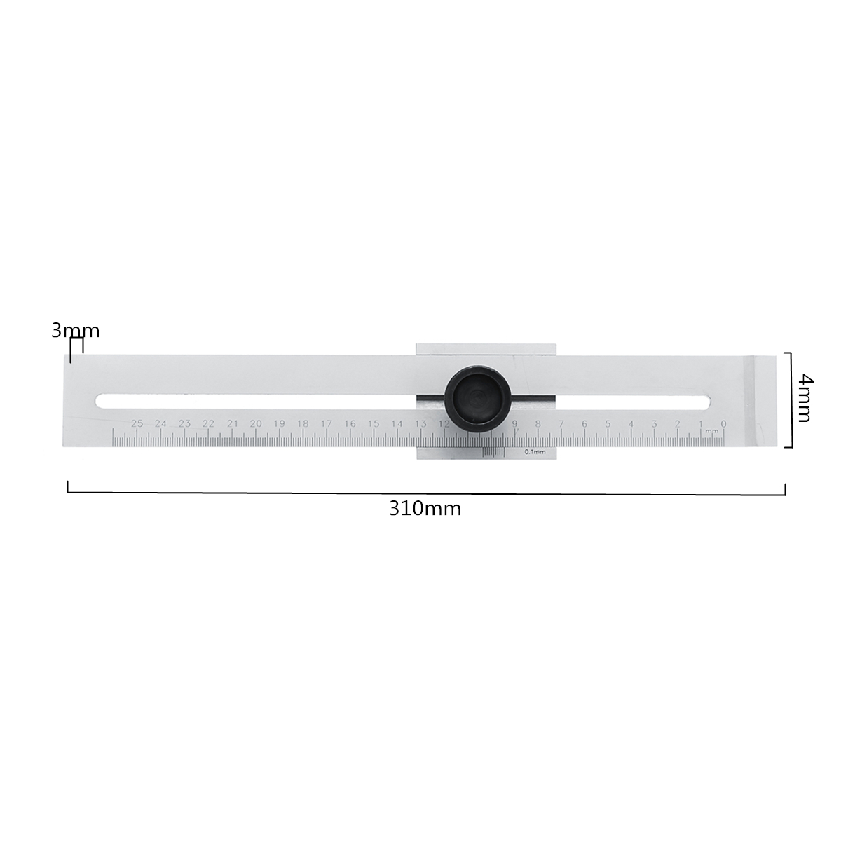 Carbon-Steel-01mm-Precision-Parallel-Ruler-Marker-Marking-Gauge-Line-Ruler-250mm-1332229