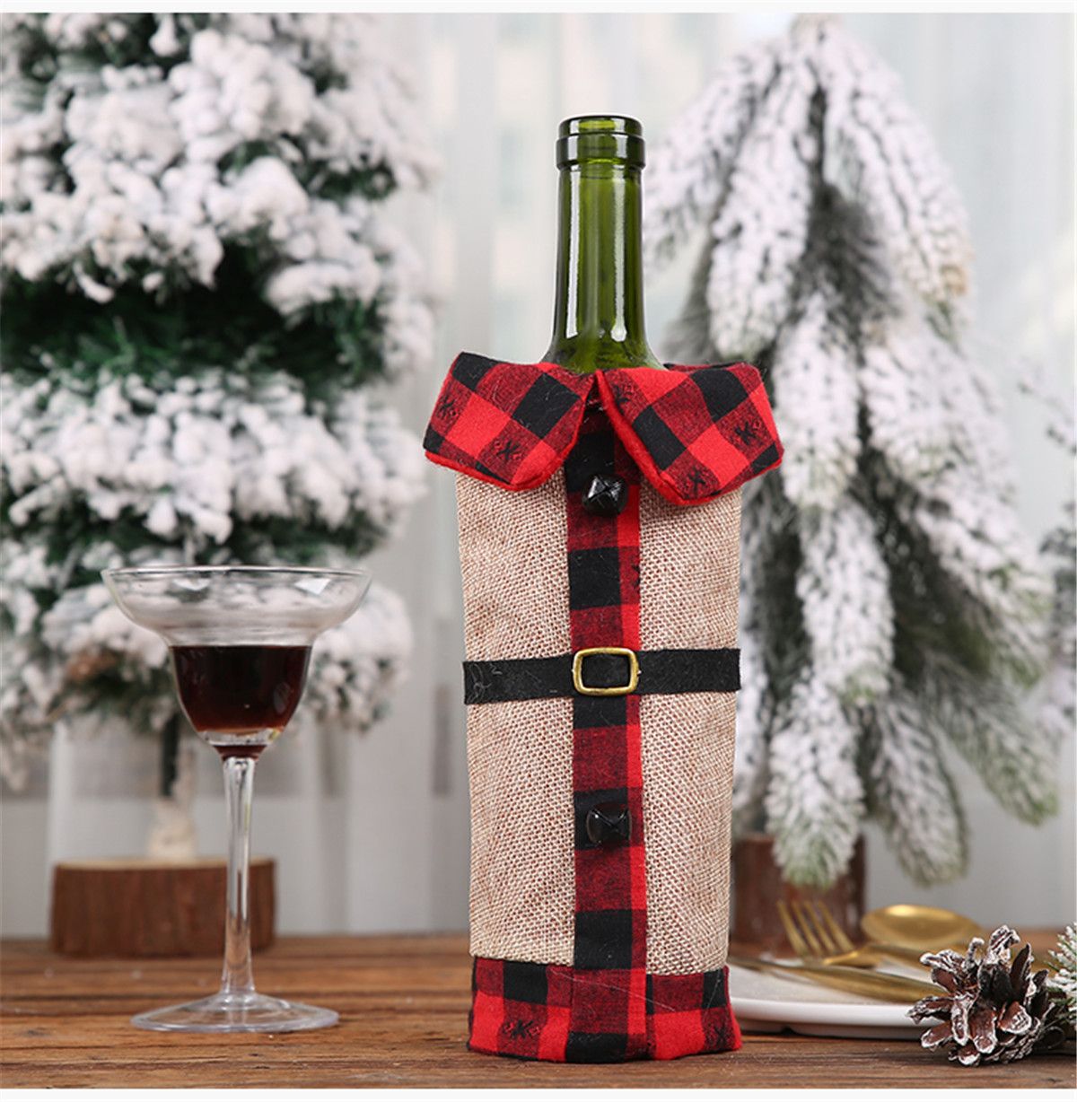 Christmas-Sweater-Winee-Bottle-Clothes-Collar-amp-Button-Coat-Design-Decorative-Bottle-Sleeve-Winee--1720514