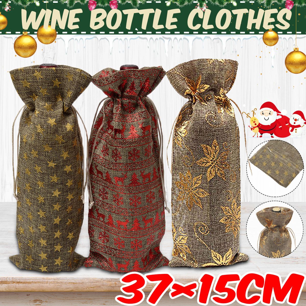 Christmas-Sweater-Winee-Bottle-Clothes-Linenmaterial-Soft-Light-Weight-ReusableRed-Winee-Set-Tools-1720496
