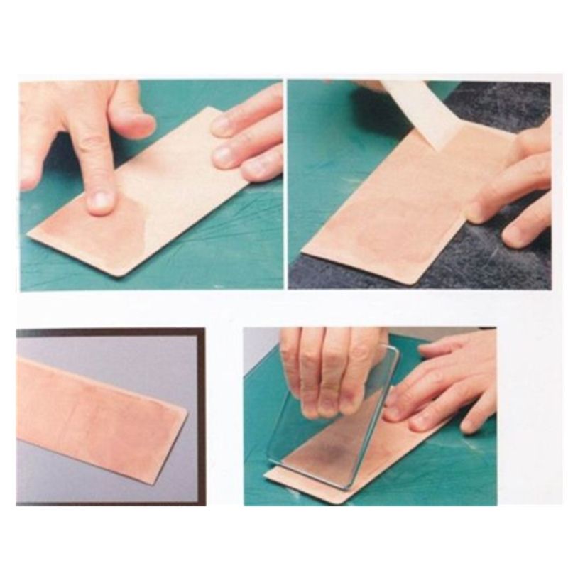 DIY-Leather-Craft-Toughened-Tempered-Glass-Plate-Smoothing-Slicker-Crease-Mat-Leather-Tool-1203375