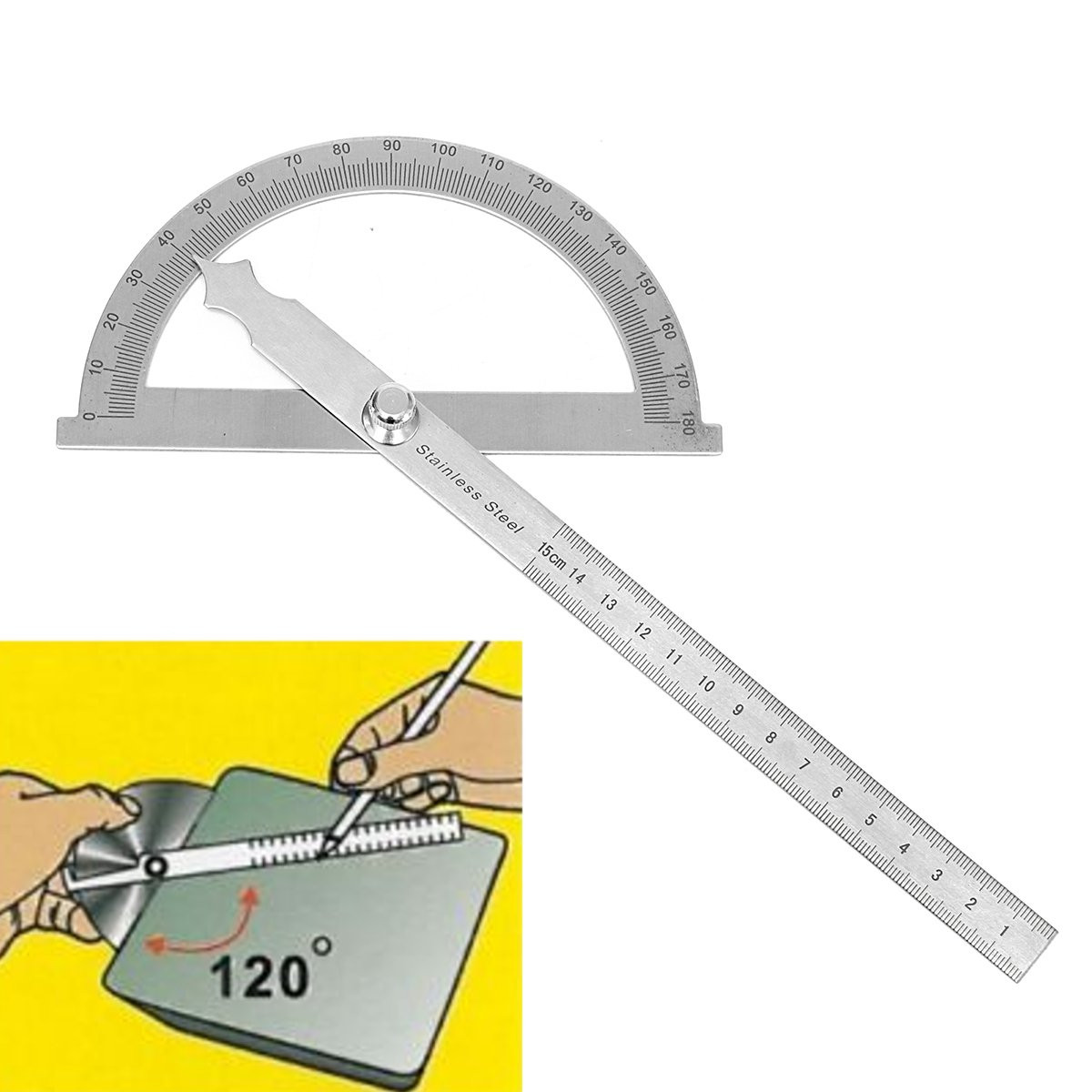 Detachable-Stainless-Steel-Round-Head-Rotary-Protractor-Angle-Ruler-Measuring-1362522