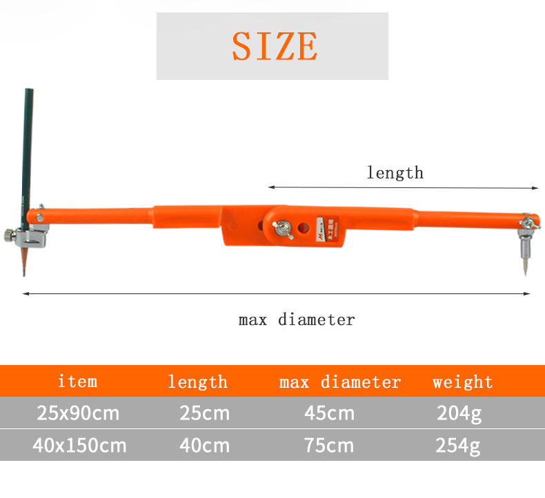 Drawing-Measure-Gauge-Distance-Compass-Woodworking-Craft-Design-Layout-Tool-90150cm-Diameter-1377116