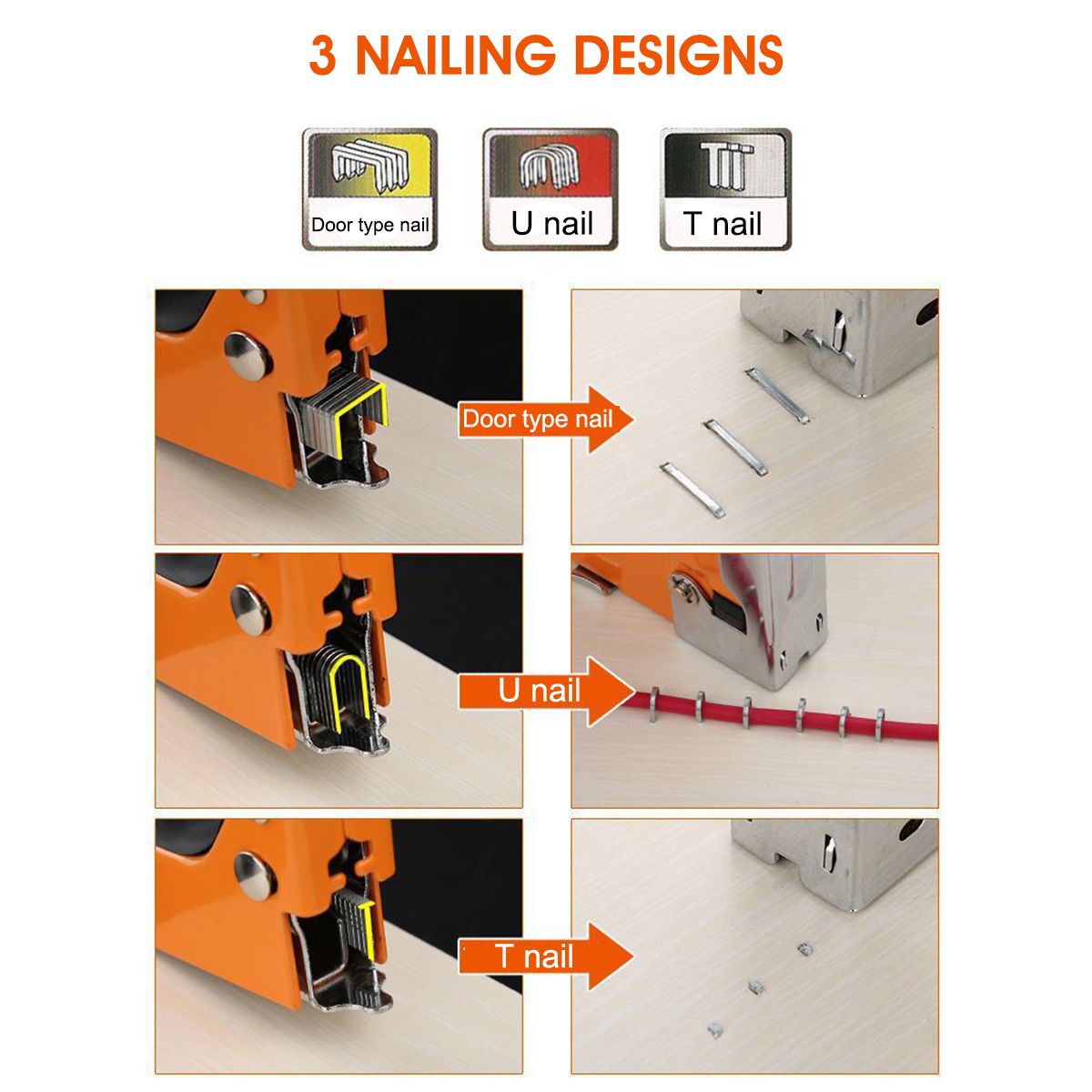 Hand-Nailer-Stapler-with-600Nails-Door-Type-Nail-U-Nail-T-Nail-Steel-Manual-Nailing-Machine-1683411