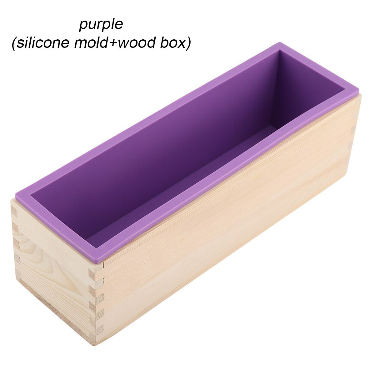 New-Wood-Loaf-Soap-Mould-with-Silicone-Mold-Cake-Making-Wooden-Box-Soap-1602226