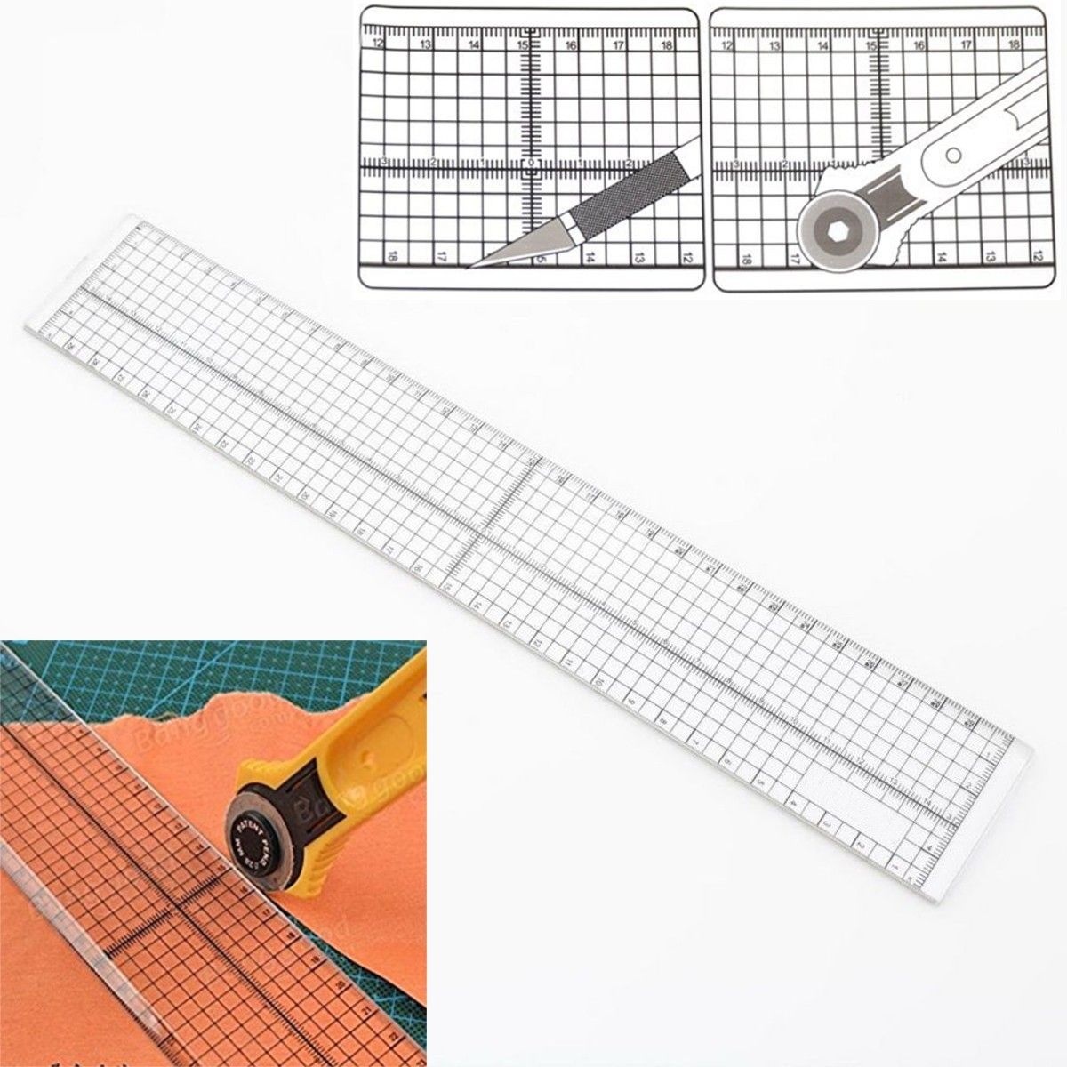 Sewing-Patchwork-Ruler-Quilting-Foot-Aligned-Grid-Cutting-Edge-for-Tailor-Craft-1122687