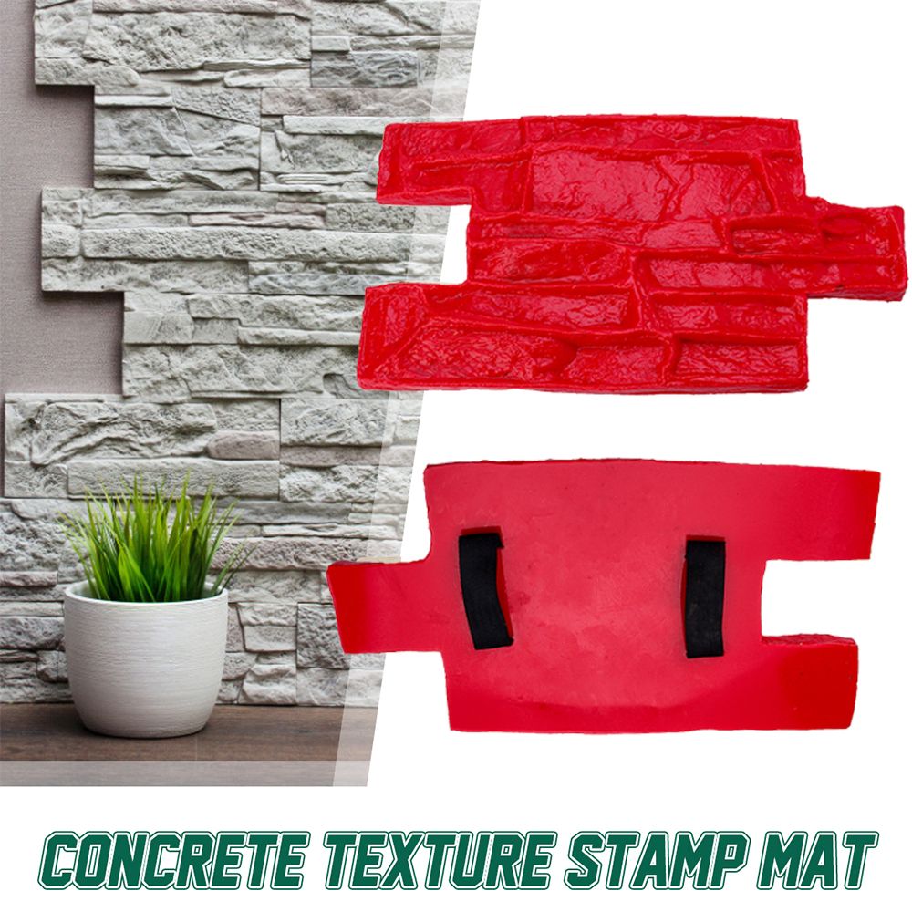 Stone-Decorative-Concrete-Mold-Cement-Reusable-Brick-Mold-Imprint-Texture-Stamp-Mat-1520838