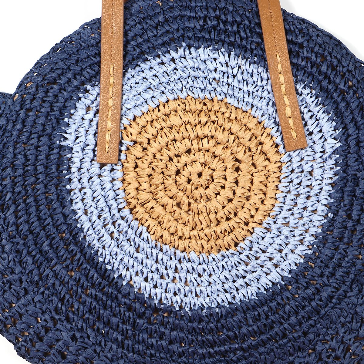 Women-Beach-Round-Straw-Bag-Bucket-Rattan-Woven-Handbag-Shoulder-Bag-Outdoor-Travel-1532626